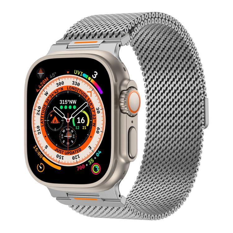 Pulseira Magnética Milanesa Vitality Coarse Mesh, Para Apple Watch 42 / 44 / 45 / 46 / 49mm