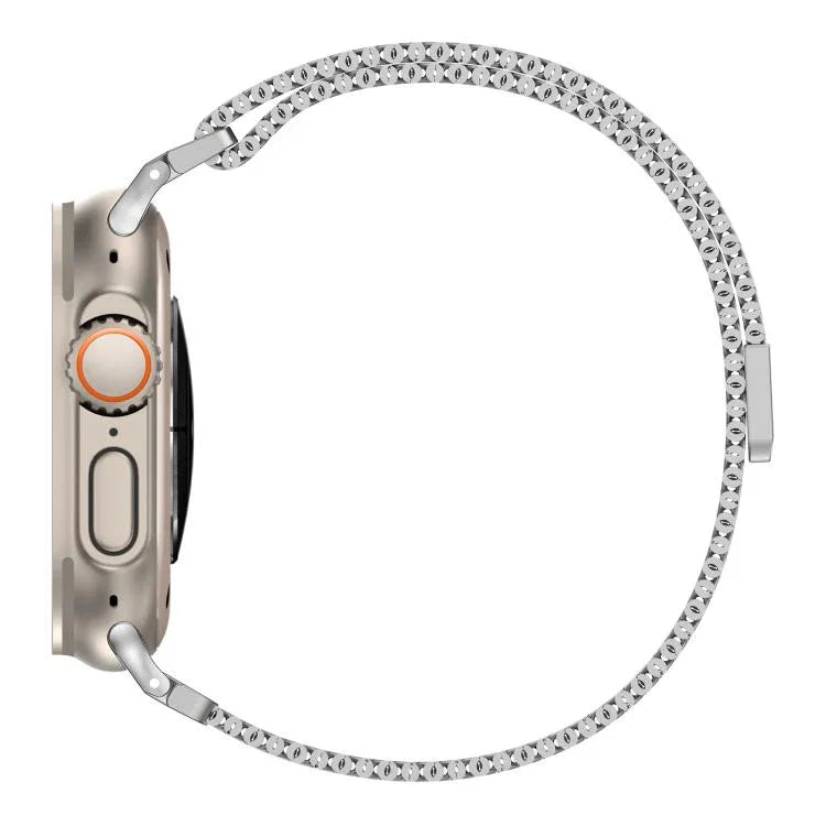 Pulseira Magnética Milanesa Vitality Coarse Mesh, Para Apple Watch 42 / 44 / 45 / 46 / 49mm