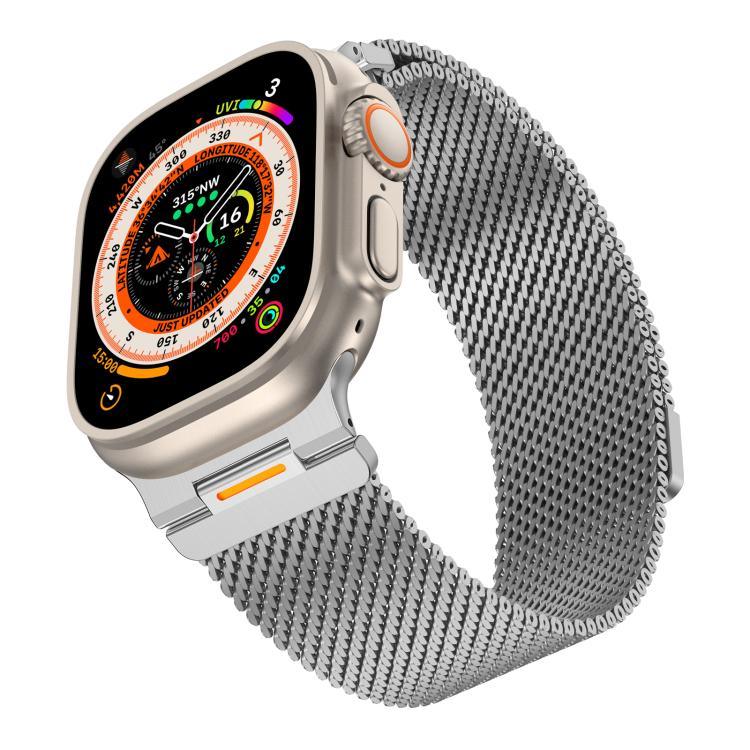 Pulseira Magnética Milanesa Vitality Coarse Mesh, Para Apple Watch 42 / 44 / 45 / 46 / 49mm