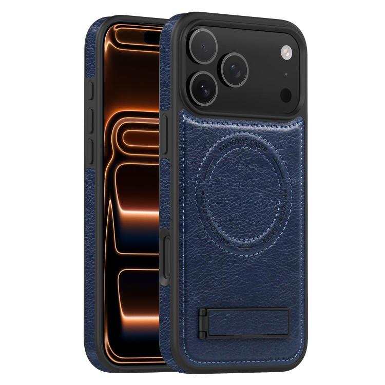 Capa para telemóvel MagSafe PU com suporte multifunções, para iPhone 17 Pro Max, para iPhone 17 Pro, para iPhone 17, para iPhone Air