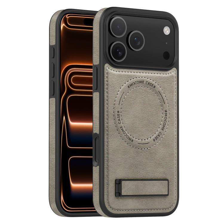 Capa para telemóvel MagSafe PU com suporte multifunções, para iPhone 17 Pro Max, para iPhone 17 Pro, para iPhone 17, para iPhone Air