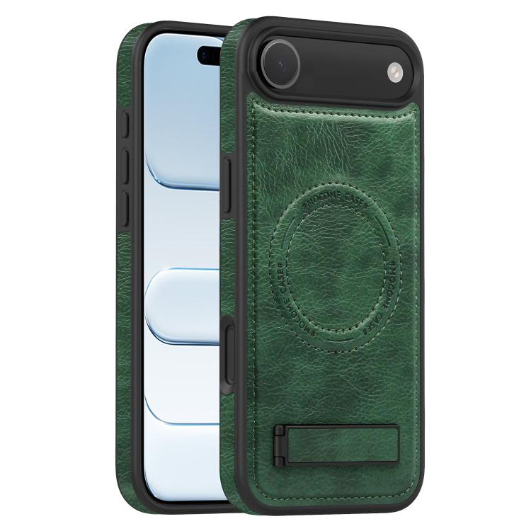 Capa para telemóvel MagSafe PU com suporte multifunções, para iPhone 17 Pro Max, para iPhone 17 Pro, para iPhone 17, para iPhone Air