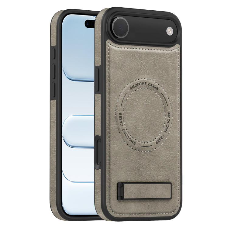 Capa para telemóvel MagSafe PU com suporte multifunções, para iPhone 17 Pro Max, para iPhone 17 Pro, para iPhone 17, para iPhone Air