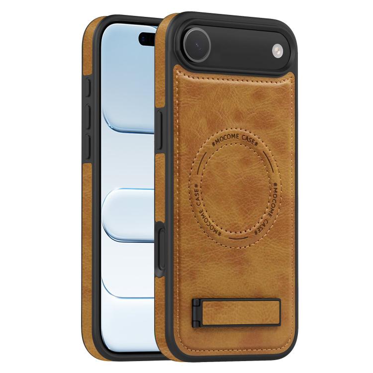 Capa para telemóvel MagSafe PU com suporte multifunções, para iPhone 17 Pro Max, para iPhone 17 Pro, para iPhone 17, para iPhone Air