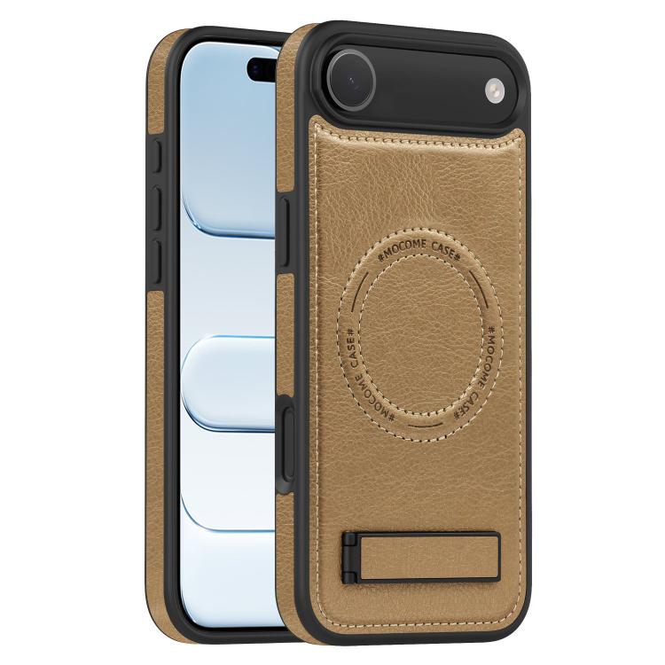 Capa para telemóvel MagSafe PU com suporte multifunções, para iPhone 17 Pro Max, para iPhone 17 Pro, para iPhone 17, para iPhone Air
