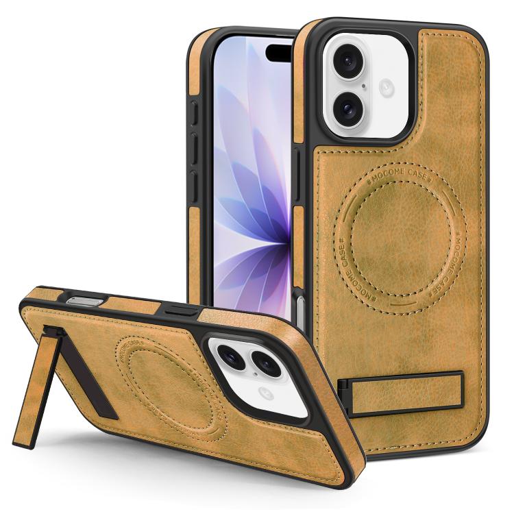 Capa para telemóvel MagSafe PU com suporte multifunções, para iPhone 17 Pro Max, para iPhone 17 Pro, para iPhone 17, para iPhone Air