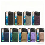 Capa para telemóvel MagSafe PU com suporte multifunções, para iPhone 17 Pro Max, para iPhone 17 Pro, para iPhone 17, para iPhone Air