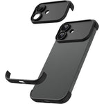 Capa de Telemóvel TPU Ultra-fina Sem Moldura com Airbags nos Quatro Cantos e Filme para Lente, Antichoque, Para iPhone 17 Pro Max, Para iPhone 17 Pro, Para iPhone 17, Para iPhone Air