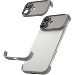 Capa de Telemóvel TPU Ultra-fina Sem Moldura com Airbags nos Quatro Cantos e Filme para Lente, Antichoque, Para iPhone 17 Pro Max, Para iPhone 17 Pro, Para iPhone 17, Para iPhone Air