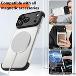 Capa de Telemóvel TPU Ultra-fina Sem Moldura com Airbags nos Quatro Cantos e Filme para Lente, Antichoque, Para iPhone 17 Pro Max, Para iPhone 17 Pro, Para iPhone 17, Para iPhone Air