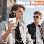Capa de Telemóvel TPU Ultra-fina Sem Moldura com Airbags nos Quatro Cantos e Filme para Lente, Antichoque, Para iPhone 17 Pro Max, Para iPhone 17 Pro, Para iPhone 17, Para iPhone Air