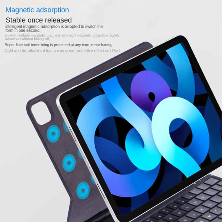 Capa Protetora Magnética Integrada com Teclado Mágico e Touchpad, Para iPad Air 11 2025 / 2024 / Pro 11