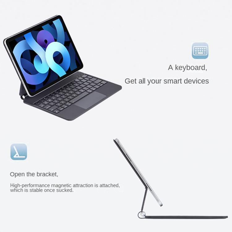Capa Protetora Magnética Integrada com Teclado Mágico e Touchpad, Para iPad Air 11 2025 / 2024 / Pro 11