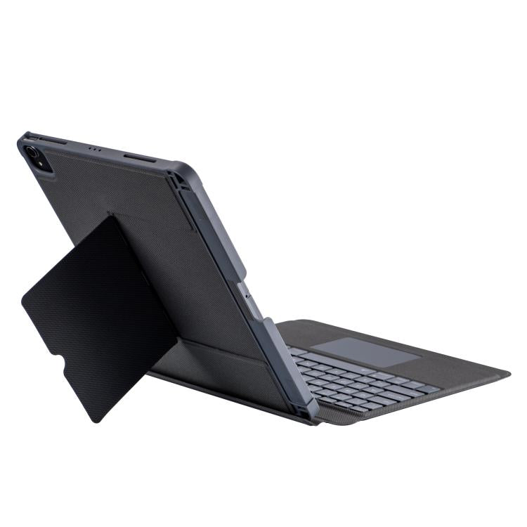 Capa Protetora com Airbag nos Quatro Cantos e Teclado Bluetooth Retroiluminado Dividido Magnético, Para iPad Air 13 2025 / 2024 / Pro 12.9