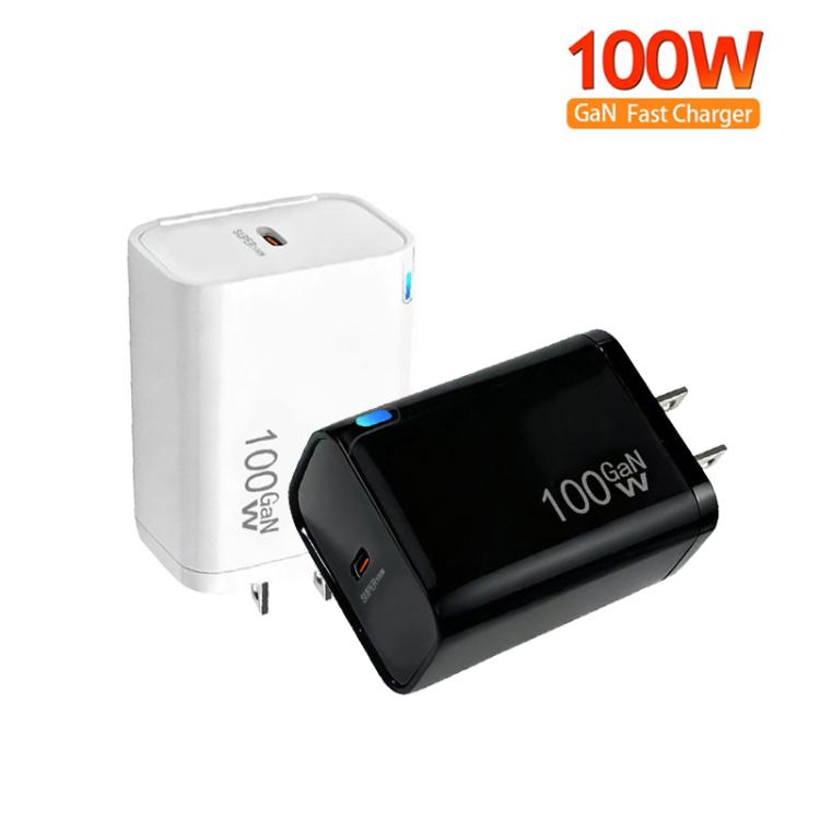 Carregador TE-PD46 GaN 100W PD 45W Protocolo Totalmente Compatível, Ficha US