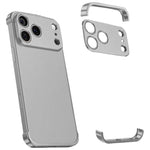 Capa de Telemóvel Ultra-fina Sem Moldura em Liga de Titânio com Proteção nos Quatro Cantos, Para iPhone 17 Pro Max, Para iPhone 17 Pro, Para iPhone 17, Para iPhone Air