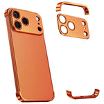 Capa de Telemóvel Ultra-fina Sem Moldura em Liga de Titânio com Proteção nos Quatro Cantos, Para iPhone 17 Pro Max, Para iPhone 17 Pro, Para iPhone 17, Para iPhone Air
