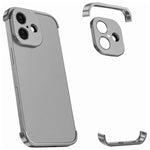 Capa de Telemóvel Ultra-fina Sem Moldura em Liga de Titânio com Proteção nos Quatro Cantos, Para iPhone 17 Pro Max, Para iPhone 17 Pro, Para iPhone 17, Para iPhone Air
