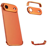 Capa de Telemóvel Ultra-fina Sem Moldura em Liga de Titânio com Proteção nos Quatro Cantos, Para iPhone 17 Pro Max, Para iPhone 17 Pro, Para iPhone 17, Para iPhone Air