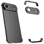 Capa de Telemóvel Ultra-fina Sem Moldura em Liga de Titânio com Proteção nos Quatro Cantos, Para iPhone 17 Pro Max, Para iPhone 17 Pro, Para iPhone 17, Para iPhone Air