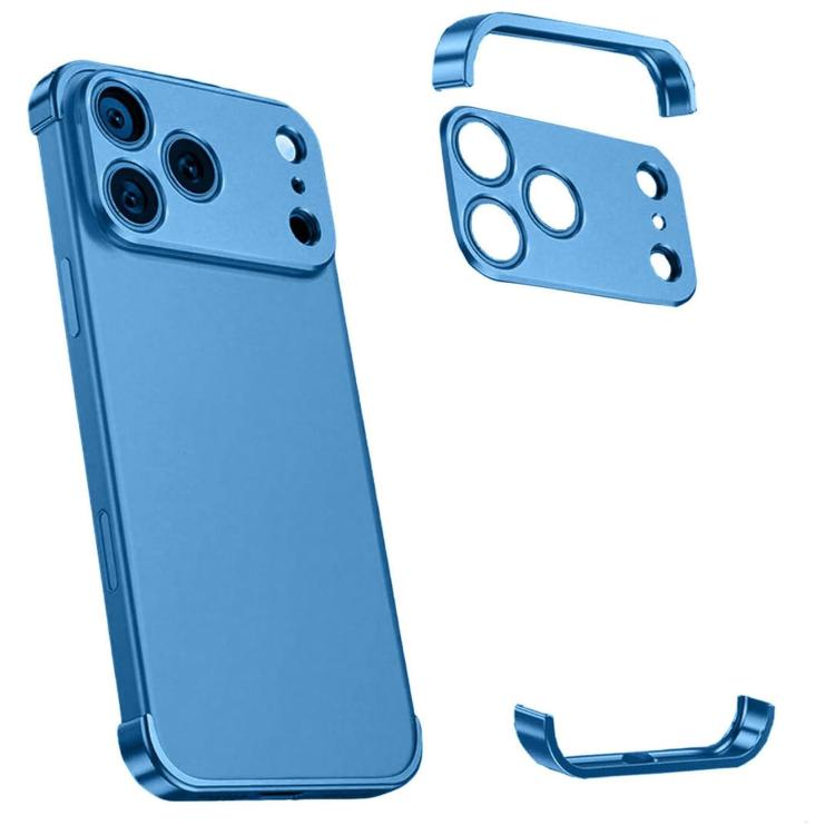 Capa de Telemóvel Ultra-fina Sem Moldura em Liga de Titânio com Proteção nos Quatro Cantos, Para iPhone 17 Pro Max, Para iPhone 17 Pro, Para iPhone 17, Para iPhone Air