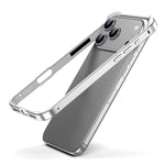 Capa de Telemóvel com Estrutura em Metal e Silicone, Proteção Quádrupla nos Cantos, Amortecimento e Refrigeração, Para iPhone 17 Pro Max, Para iPhone 17 Pro, Para iPhone 17, Para iPhone Air