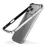 Capa de Telemóvel com Estrutura em Metal e Silicone, Proteção Quádrupla nos Cantos, Amortecimento e Refrigeração, Para iPhone 17 Pro Max, Para iPhone 17 Pro, Para iPhone 17, Para iPhone Air