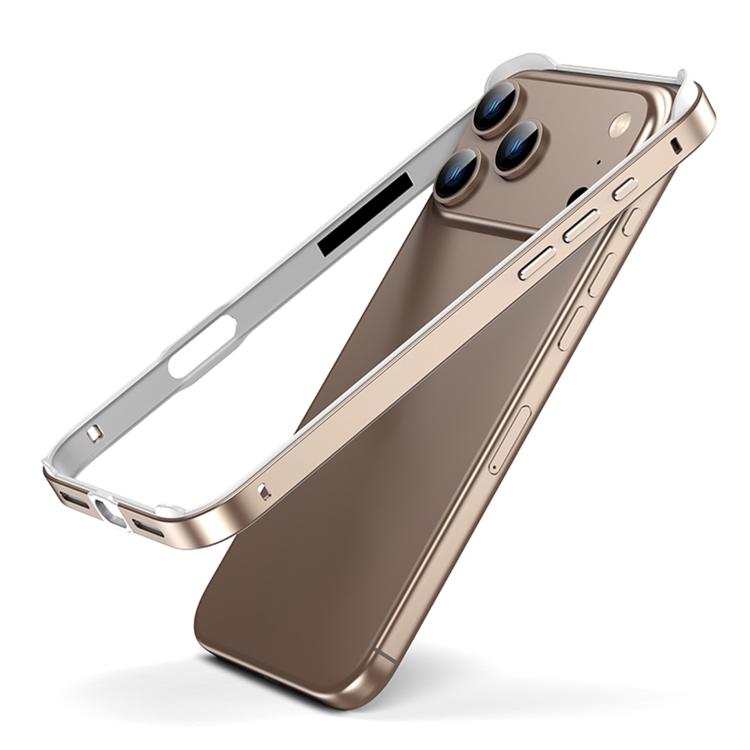 Capa de Telemóvel com Estrutura em Metal e Silicone, Proteção Quádrupla nos Cantos, Amortecimento e Refrigeração, Para iPhone 17 Pro Max, Para iPhone 17 Pro, Para iPhone 17, Para iPhone Air