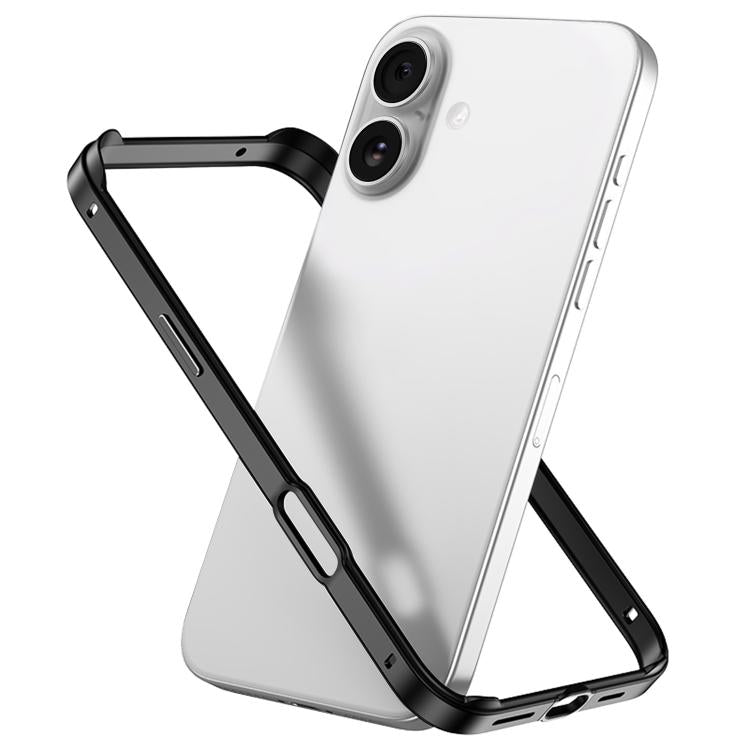 Capa de Telemóvel com Estrutura em Metal e Silicone, Proteção Quádrupla nos Cantos, Amortecimento e Refrigeração, Para iPhone 17 Pro Max, Para iPhone 17 Pro, Para iPhone 17, Para iPhone Air