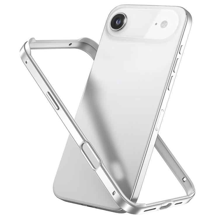 Capa de Telemóvel com Estrutura em Metal e Silicone, Proteção Quádrupla nos Cantos, Amortecimento e Refrigeração, Para iPhone 17 Pro Max, Para iPhone 17 Pro, Para iPhone 17, Para iPhone Air