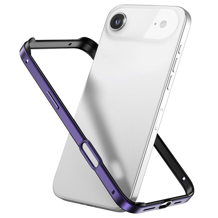 Capa de Telemóvel com Estrutura em Metal e Silicone, Proteção Quádrupla nos Cantos, Amortecimento e Refrigeração, Para iPhone 17 Pro Max, Para iPhone 17 Pro, Para iPhone 17, Para iPhone Air