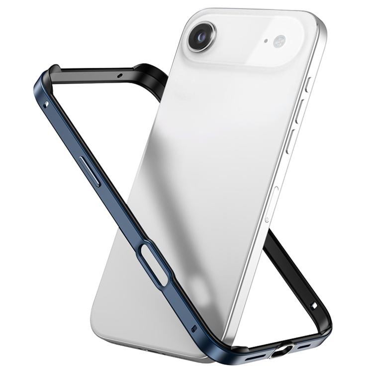Capa de Telemóvel com Estrutura em Metal e Silicone, Proteção Quádrupla nos Cantos, Amortecimento e Refrigeração, Para iPhone 17 Pro Max, Para iPhone 17 Pro, Para iPhone 17, Para iPhone Air