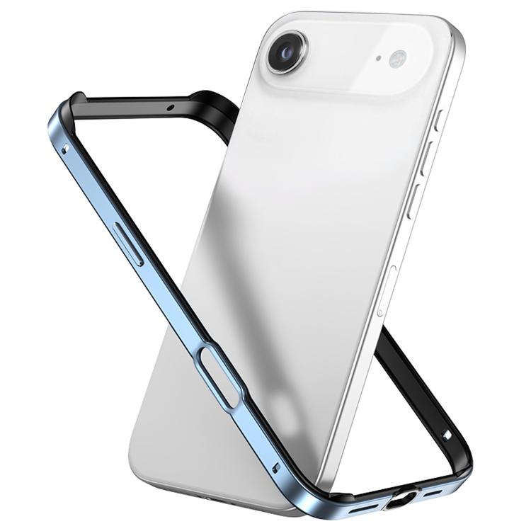Capa de Telemóvel com Estrutura em Metal e Silicone, Proteção Quádrupla nos Cantos, Amortecimento e Refrigeração, Para iPhone 17 Pro Max, Para iPhone 17 Pro, Para iPhone 17, Para iPhone Air
