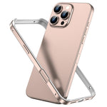 Capa de Telemóvel com Estrutura em Metal e Silicone, Proteção Quádrupla nos Cantos, Amortecimento e Refrigeração, Para iPhone 16 Pro Max, Para iPhone 16 Pro, Para iPhone 16 Plus, Para iPhone 16