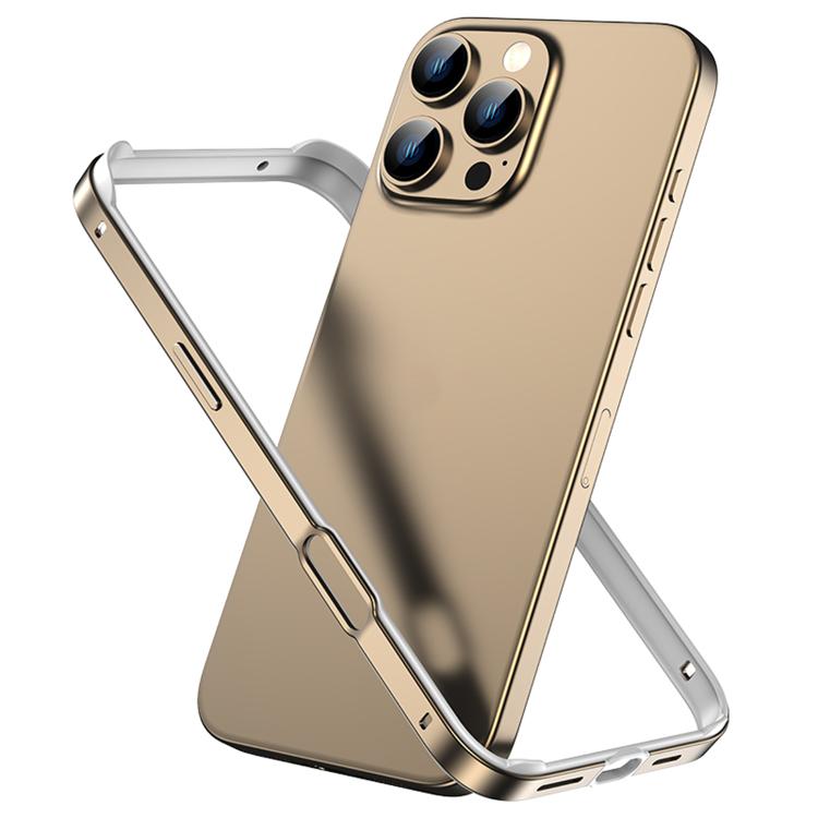 Capa de Telemóvel com Estrutura em Metal e Silicone, Proteção Quádrupla nos Cantos, Amortecimento e Refrigeração, Para iPhone 16 Pro Max, Para iPhone 16 Pro, Para iPhone 16 Plus, Para iPhone 16