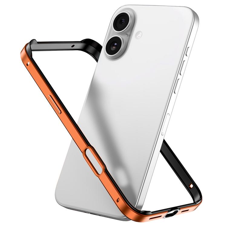 Capa de Telemóvel com Estrutura em Metal e Silicone, Proteção Quádrupla nos Cantos, Amortecimento e Refrigeração, Para iPhone 16 Pro Max, Para iPhone 16 Pro, Para iPhone 16 Plus, Para iPhone 16