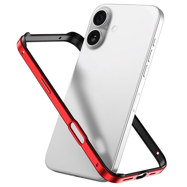 Capa de Telemóvel com Estrutura em Metal e Silicone, Proteção Quádrupla nos Cantos, Amortecimento e Refrigeração, Para iPhone 16 Pro Max, Para iPhone 16 Pro, Para iPhone 16 Plus, Para iPhone 16