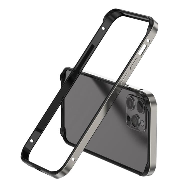 Capa de Telemóvel com Estrutura em Metal e Silicone, Proteção Quádrupla nos Cantos, Amortecimento e Refrigeração, Para iPhone 15 Pro Max, Para iPhone 15 Pro, Para iPhone 15 Plus, Para iPhone 15