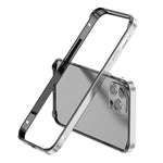 Capa de Telemóvel com Estrutura em Metal e Silicone, Proteção Quádrupla nos Cantos, Amortecimento e Refrigeração, Para iPhone 15 Pro Max, Para iPhone 15 Pro, Para iPhone 15 Plus, Para iPhone 15