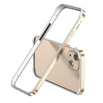 Capa de Telemóvel com Estrutura em Metal e Silicone, Proteção Quádrupla nos Cantos, Amortecimento e Refrigeração, Para iPhone 15 Pro Max, Para iPhone 15 Pro, Para iPhone 15 Plus, Para iPhone 15