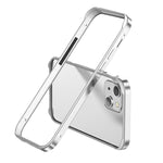 Capa de Telemóvel com Estrutura em Metal e Silicone, Proteção Quádrupla nos Cantos, Amortecimento e Refrigeração, Para iPhone 15 Pro Max, Para iPhone 15 Pro, Para iPhone 15 Plus, Para iPhone 15