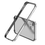 Capa de Telemóvel com Estrutura em Metal e Silicone, Proteção Quádrupla nos Cantos, Amortecimento e Refrigeração, Para iPhone 15 Pro Max, Para iPhone 15 Pro, Para iPhone 15 Plus, Para iPhone 15