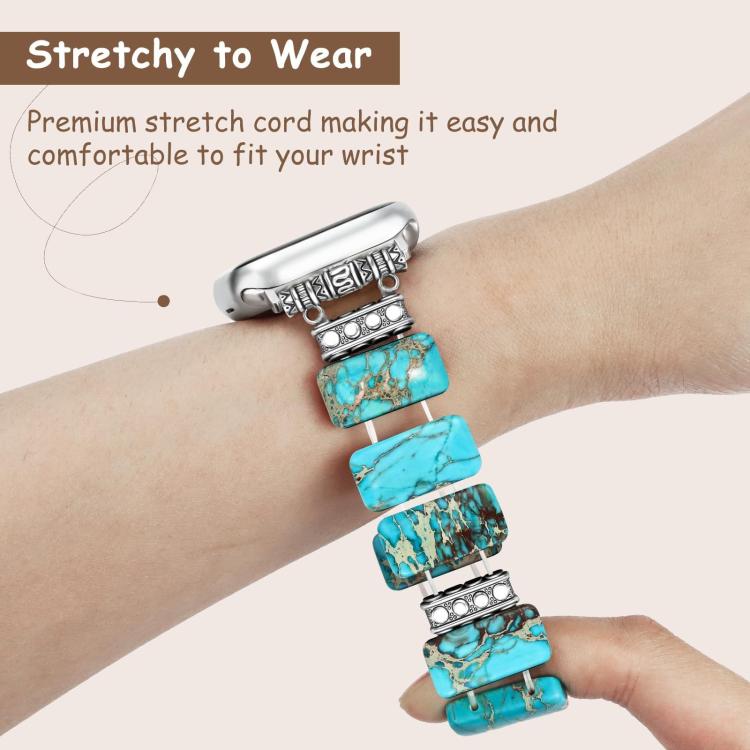 Correia de Relógio em Cerâmica Imperial Stone, Para Apple Watch 46mm / 49mm / 45mm / 44mm, Para Apple Watch 42mm / 41mm / 40mm / 38mm