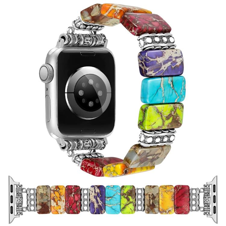 Correia de Relógio em Cerâmica Imperial Stone, Para Apple Watch 46mm / 49mm / 45mm / 44mm, Para Apple Watch 42mm / 41mm / 40mm / 38mm