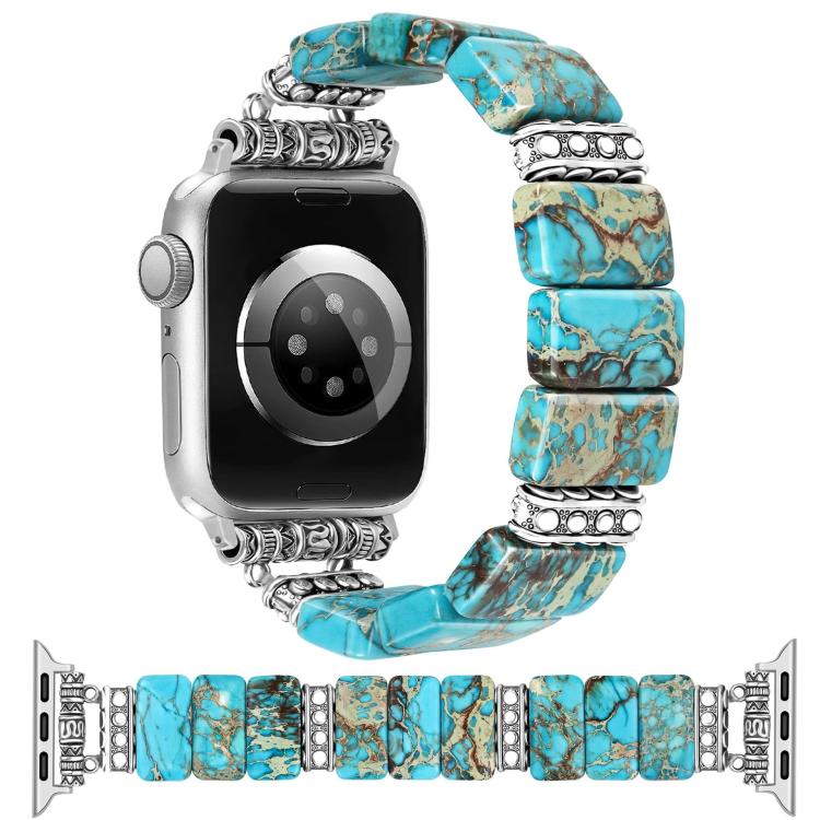 Correia de Relógio em Cerâmica Imperial Stone, Para Apple Watch 46mm / 49mm / 45mm / 44mm, Para Apple Watch 42mm / 41mm / 40mm / 38mm