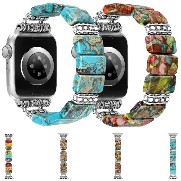 Correia de Relógio em Cerâmica Imperial Stone, Para Apple Watch 46mm / 49mm / 45mm / 44mm, Para Apple Watch 42mm / 41mm / 40mm / 38mm