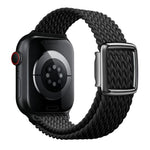 Pulseira de Relógio em Nylon Trançado com Fivela Magnética Estilo Moderno, Para Apple Watch 46mm / 49mm / 45mm / 44mm, Para Apple Watch 42mm / 41mm / 40mm / 38mm