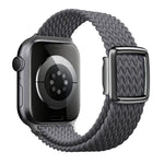 Pulseira de Relógio em Nylon Trançado com Fivela Magnética Estilo Moderno, Para Apple Watch 46mm / 49mm / 45mm / 44mm, Para Apple Watch 42mm / 41mm / 40mm / 38mm