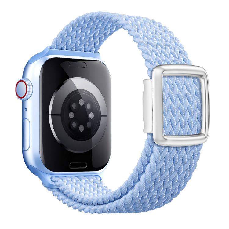 Pulseira de Relógio em Nylon Trançado com Fivela Magnética Estilo Moderno, Para Apple Watch 46mm / 49mm / 45mm / 44mm, Para Apple Watch 42mm / 41mm / 40mm / 38mm