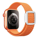 Pulseira de Relógio em Nylon Trançado com Fivela Magnética Estilo Moderno, Para Apple Watch 46mm / 49mm / 45mm / 44mm, Para Apple Watch 42mm / 41mm / 40mm / 38mm